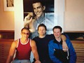 Gemeinsam mit Model Marc und dem Fotografen Tee Jott (Barflo, Köln, 22. Nov. 2004)