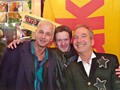 Stephan Runge, ich und Claus Vincon beim X-Mas Pride (Köln, 2004)