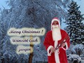 Nikolausgruß Webseitenlayout (2008)