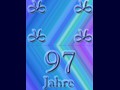 Querformatige Faltkarte zum 97. Geburtstag (2007)