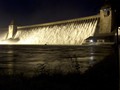 Die geflutete Möhneseestaumauer